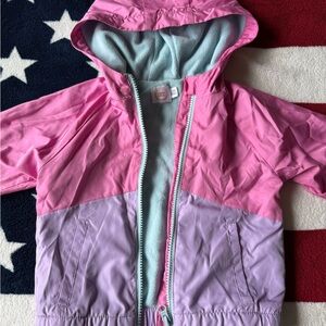 Wonder Nation Pink and Purple Raincoat for Kids